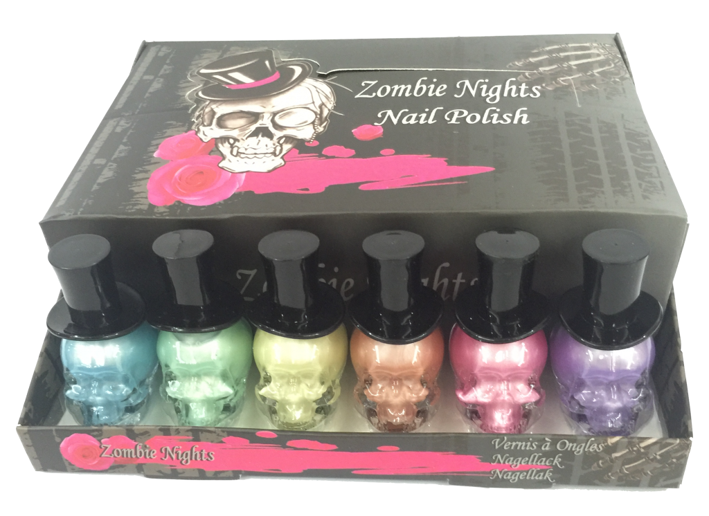 1014 Zombie Nights Nail Polish Tray 3