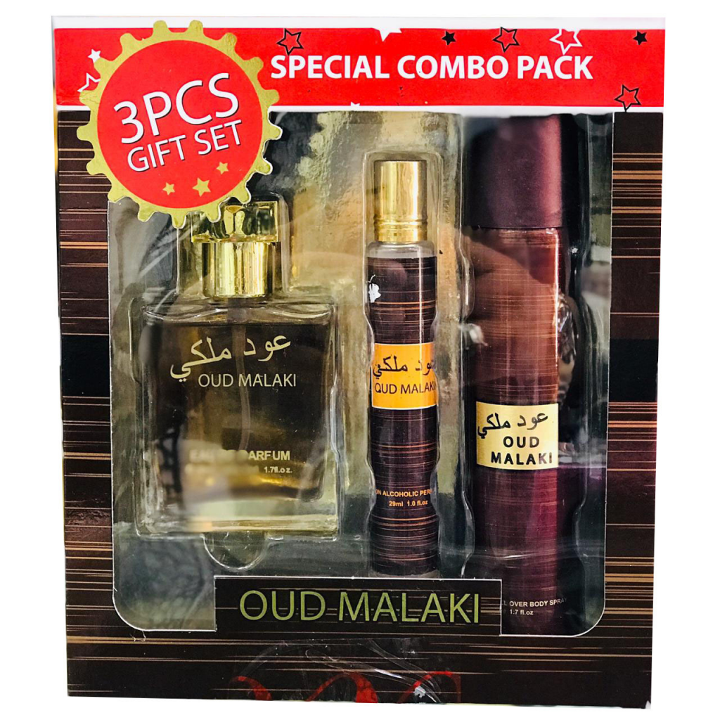 Oud Malaki 3 Pcs Gift Set